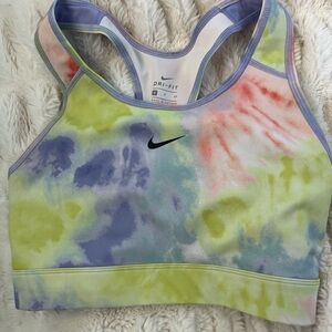 Nike Tie-Dye Sports Bra size S
